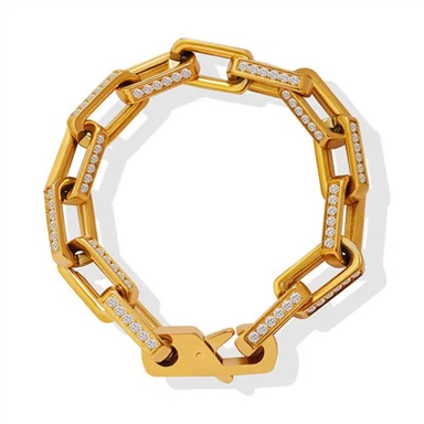 Vòng tay liên kết hình chữ nhật