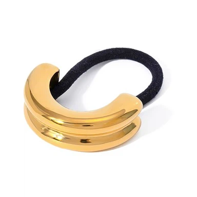 Dây đeo Pony hình bán nguyệt bằng thép không gỉ