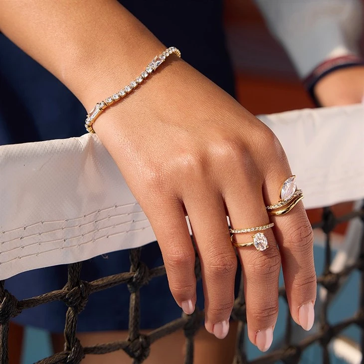 Half Eternity Wave Ring best