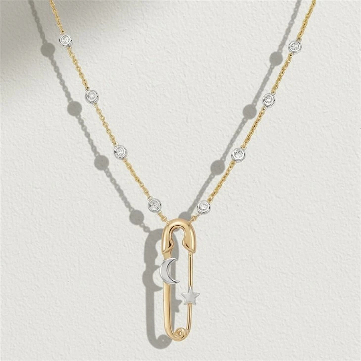 Pin Pendant Station Necklace best