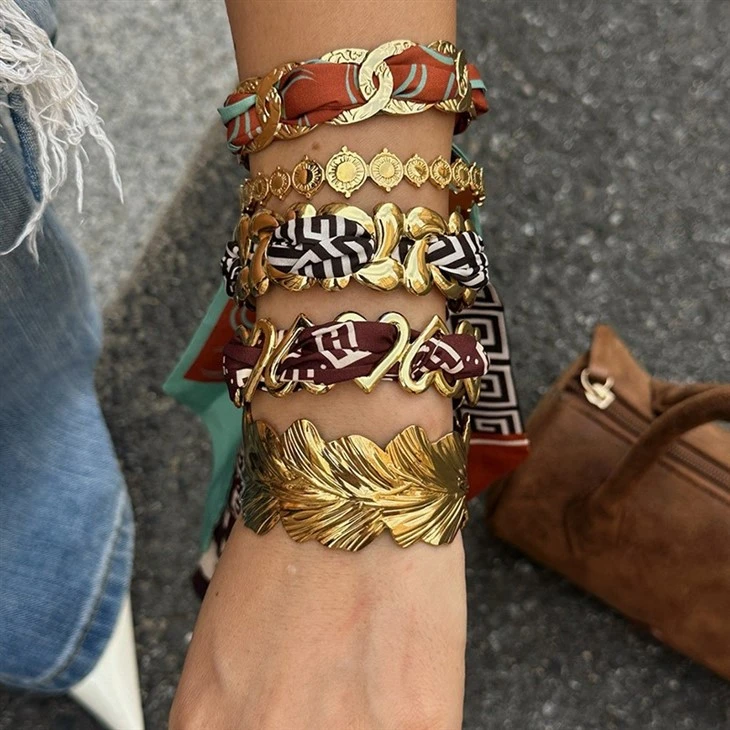 Scarf Knotted Cuff Bangle suppliers